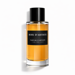 Flacon 50ml Bois d'Artiste – parfum boisé fumé homme artisanal français – Avrel Parfums Paris