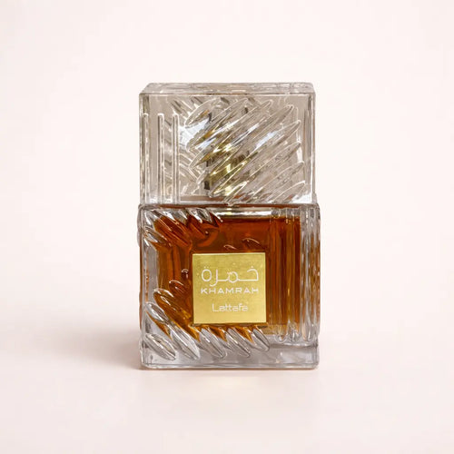 Khamrah Lattafa coffret parfum Dubai épicé vanille