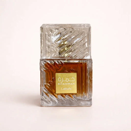 Khamrah Lattafa coffret parfum Dubai épicé vanille