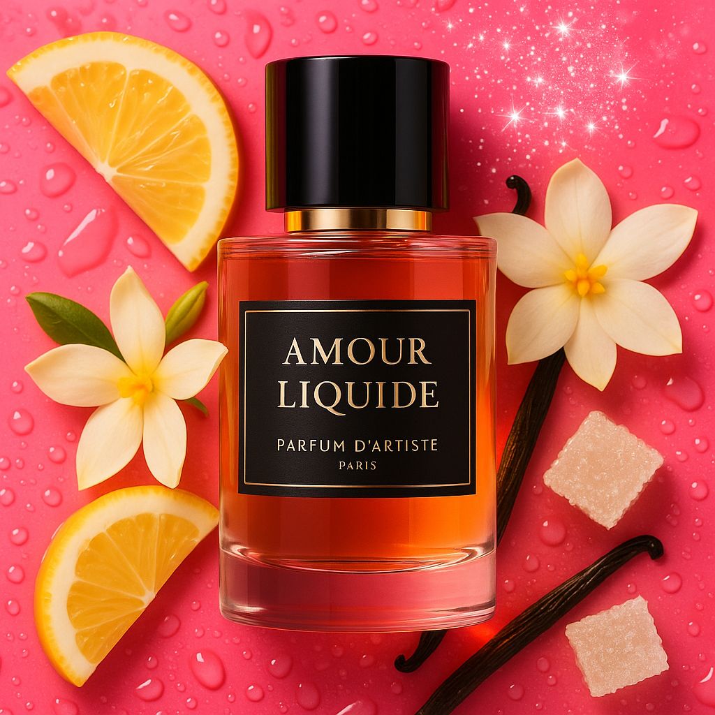 Parfum femme sensuel romantique, élixir gourmand et envoûtant, longue tenue, AvrelParfum.