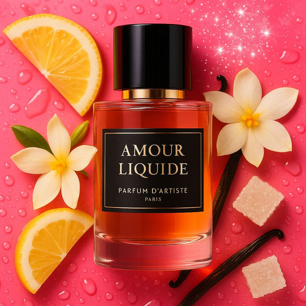 Parfum femme sensuel romantique, élixir gourmand et envoûtant, longue tenue, AvrelParfum.