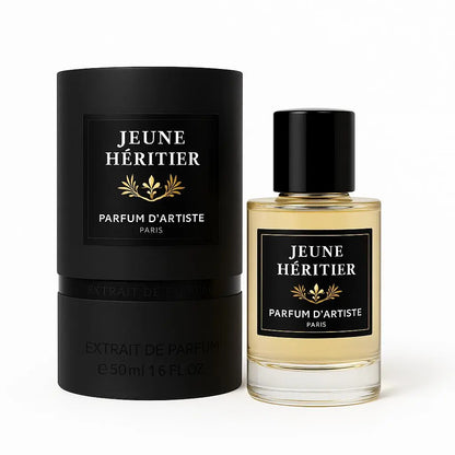Parfum Jeune Héritier – Fragrance douce et poudrée aux notes d’iris et fleur d’oranger