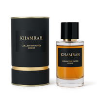 Eau de Parfum Khamrah avec son packaging – Fragrance orientale longue tenue