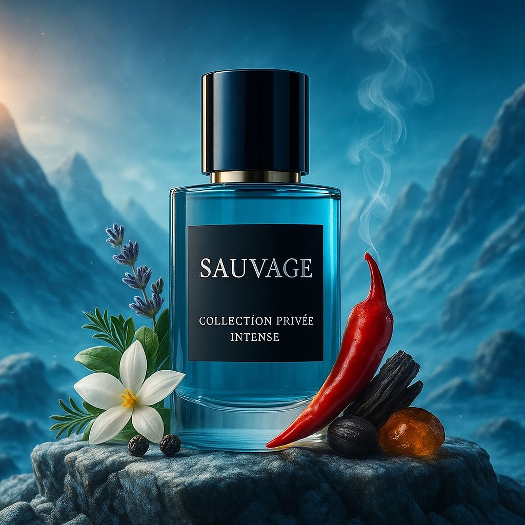 Sauvage 50 ml – Eau de parfum épicée aromatique intense unisexe Avrel Parfum