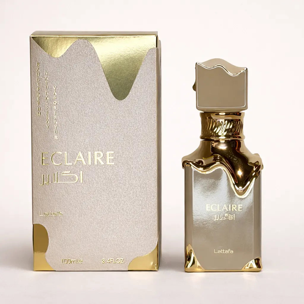 Eclaire Lattafa coffret parfum Dubai vanille caramel