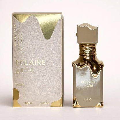 Eclaire Lattafa coffret parfum Dubai vanille caramel