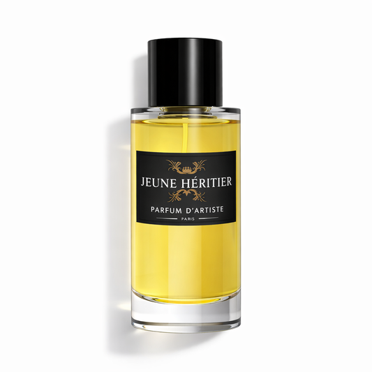 Parfum Jeune Heritier eau de parfum mixte en flacon en verre, fragrance sucrée et poudrée