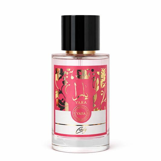 Parfum yara candy 50 ml fragrance oriental pour femme longue tenue